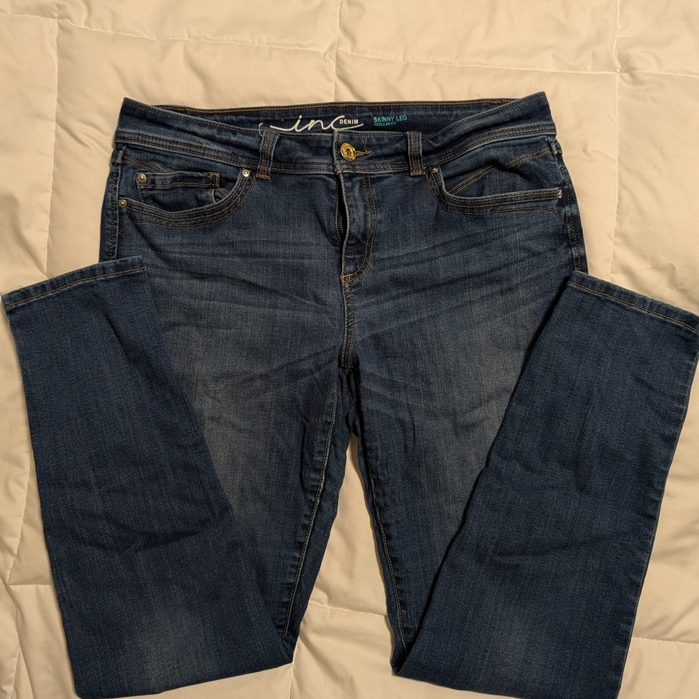 INC International Concepts Women's Blue Jeans